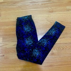 EEVEE Butter Leggings - Plus (blue/black)